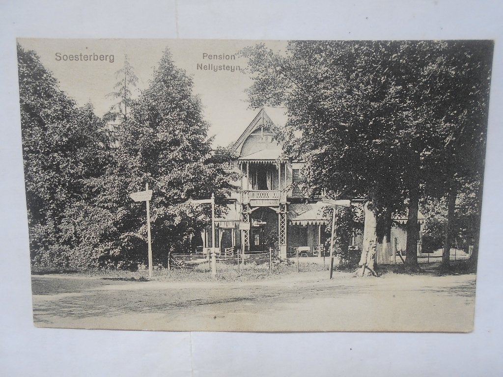 Soesterberg Pension Nellijsteijn - Zeer Oude Unieke Kaart, Verzamelen, Ophalen of Verzenden, Voor 1920, Gelopen, Utrecht