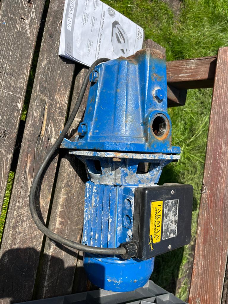 Ebara waterpomp aga 0,75m gereviseerd,, Ophalen of Verzenden, Zo goed als nieuw, Beregeningspomp