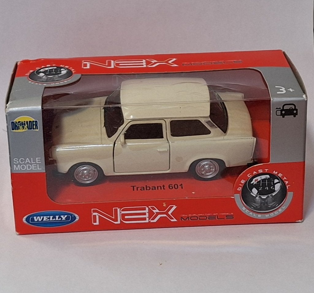 Trabant 601 Welly, Hobby en Vrije tijd, Modelauto's | 1:43, Nieuw, Auto, Overige merken, Ophalen of Verzenden