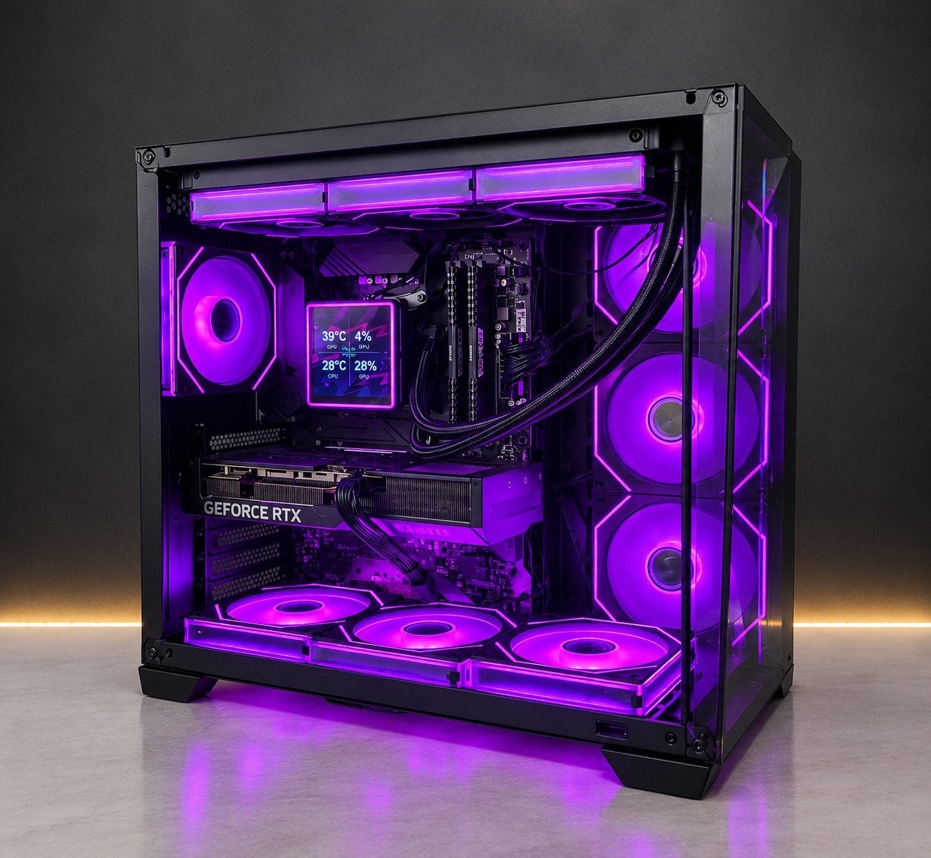 Gaming PC: RTX 4070, Ryzen 7 5700X3D, 32GB RAM, Ophalen, Zo goed als nieuw, Gaming, SSD
