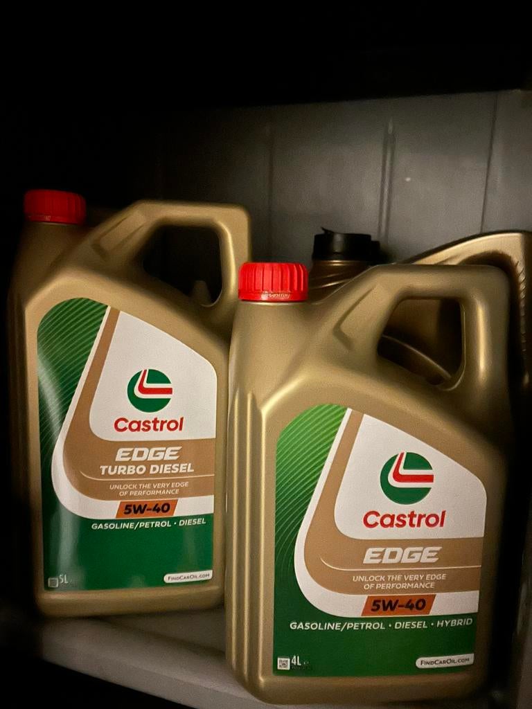 CASTROL EDGE 5w40 VOLSYNTHETISCH, Ophalen