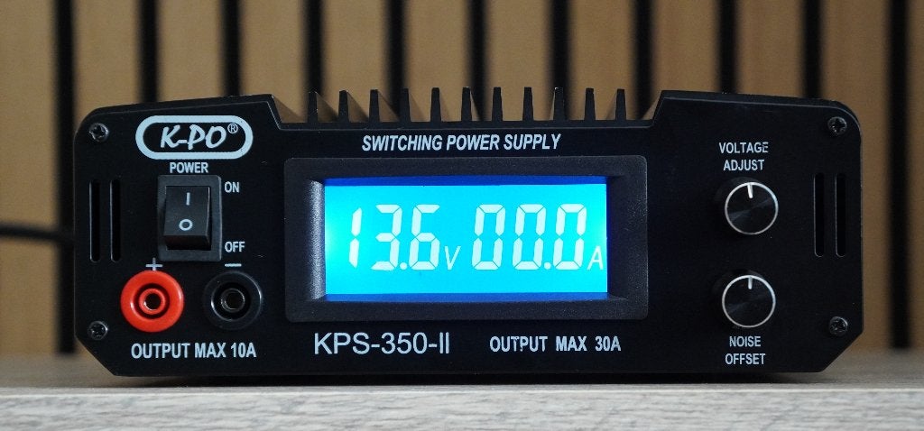 K-PO KPS-350 II Voeding 9-15 volt 28A-30A Max & Noise Offset, Gebruikt, Zender en Ontvanger, ., K-PO