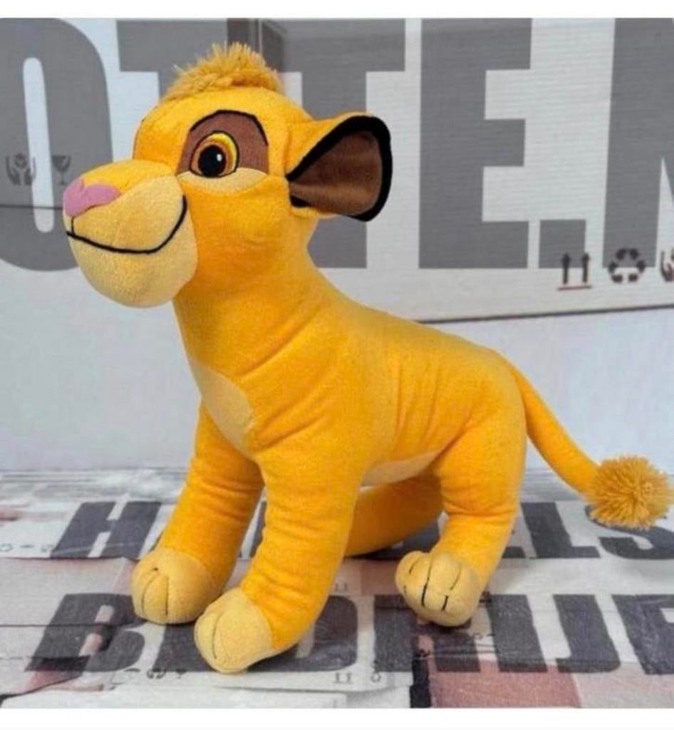Nieuw XL 45cm Disney the Lion King knuffel plush Simba pluch, Knuffel, Leeuwenkoning of Jungle Boek, Nieuw, Ophalen of Verzenden
