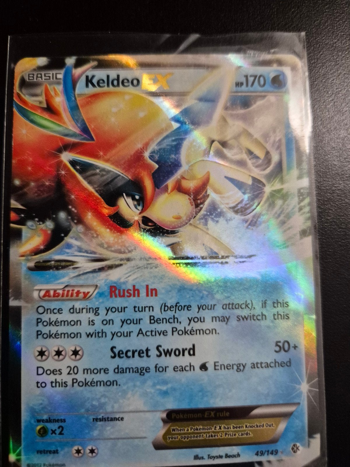 Keldeo EX 49/149, Ophalen of Verzenden