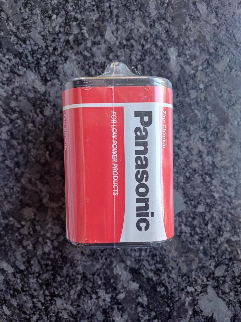 Panasonic blokbattery 4R12v 6v, Ophalen of Verzenden, Nieuw