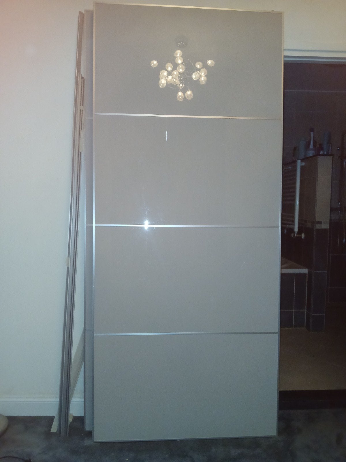 IKEA PAX Schuifdeuren met Hokksund Panelen, Huis en Inrichting, Ophalen, Gebruikt, 100 tot 150 cm, 200 cm of meer