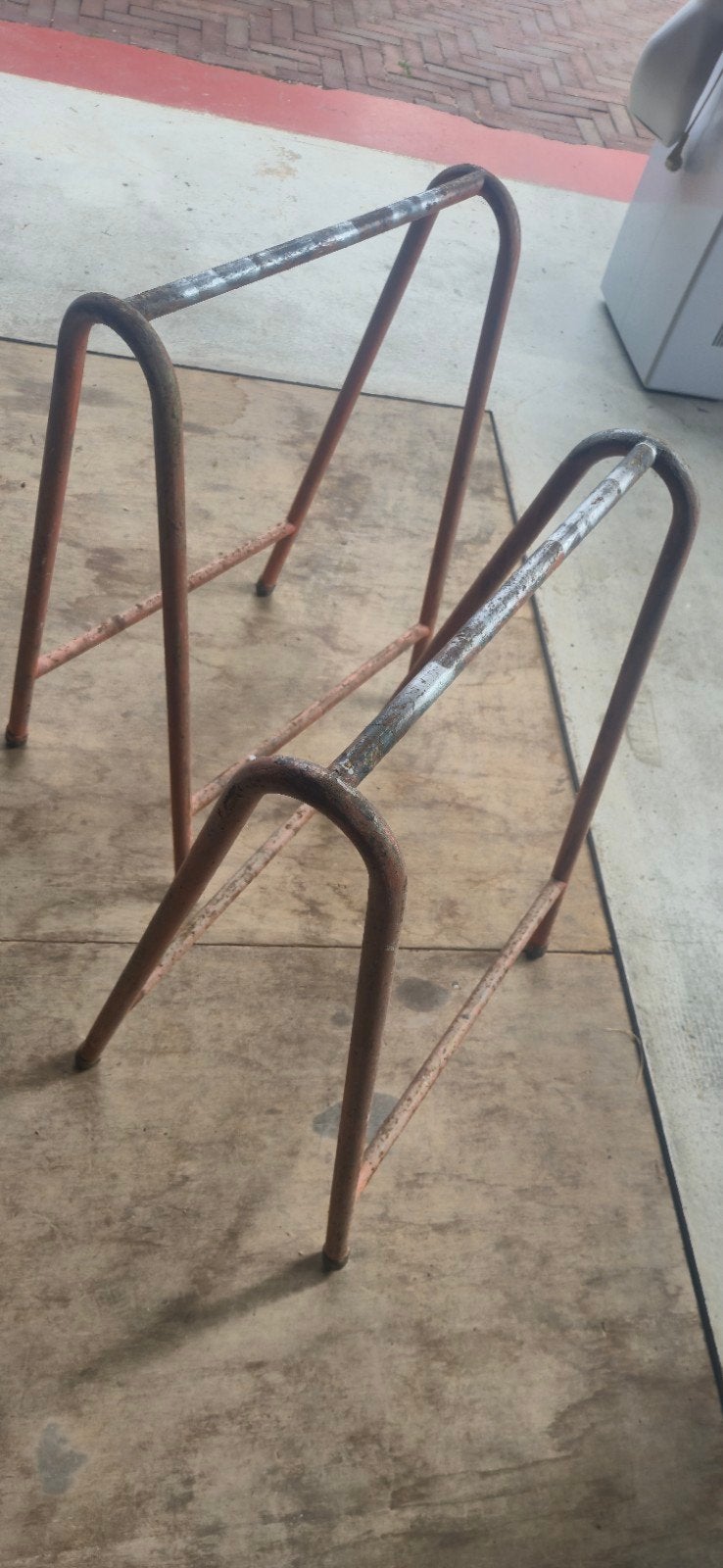2 metalen bokjes - Gebruikt, Doe-het-zelf en Verbouw, Ophalen of Verzenden, Gebruikt