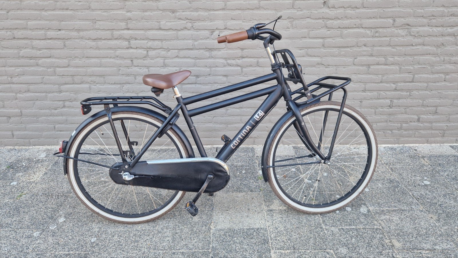 Cortina U4 Jongensfiets 24 inch met 3 versnellingen, Terugtraprem, Versnellingen, Minder dan 49 cm, Zo goed als nieuw