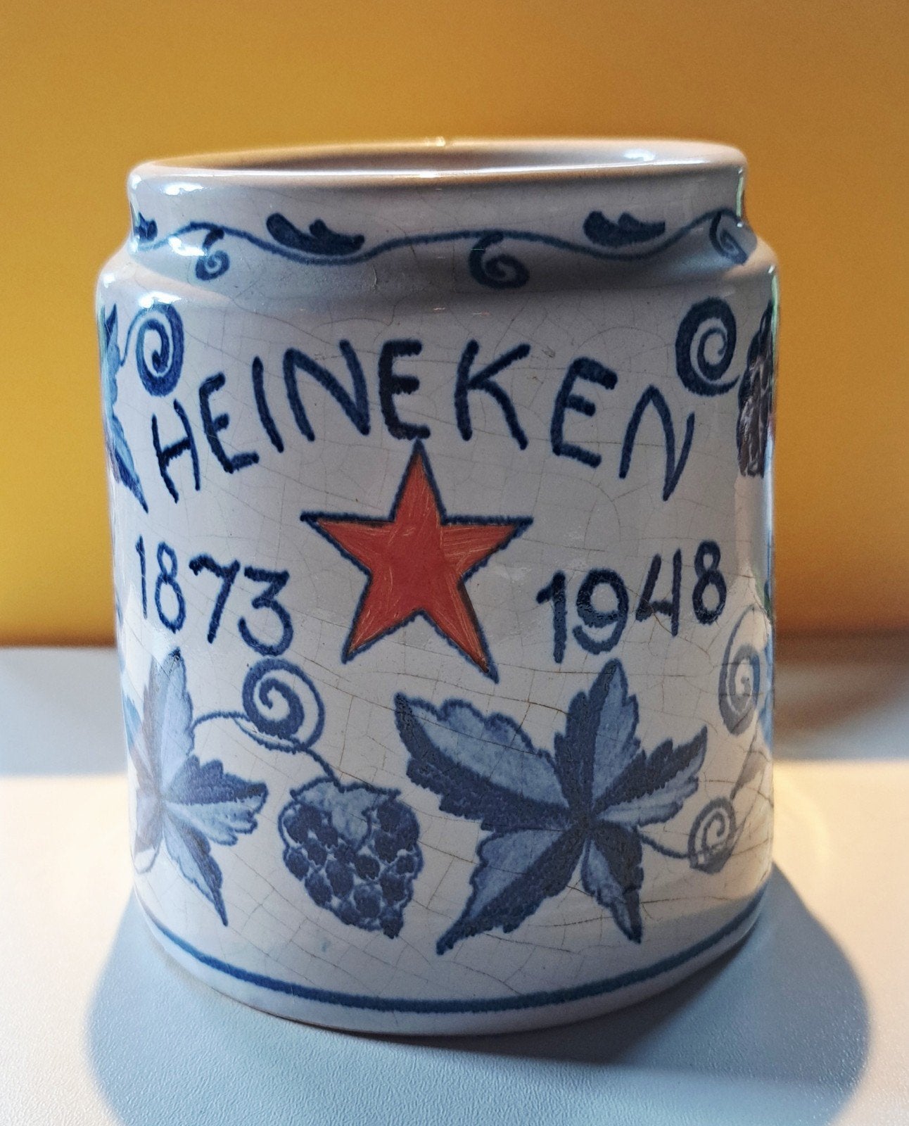 Heineken's bierpul, Ophalen of Verzenden, Zo goed als nieuw, Pul(len), Heineken