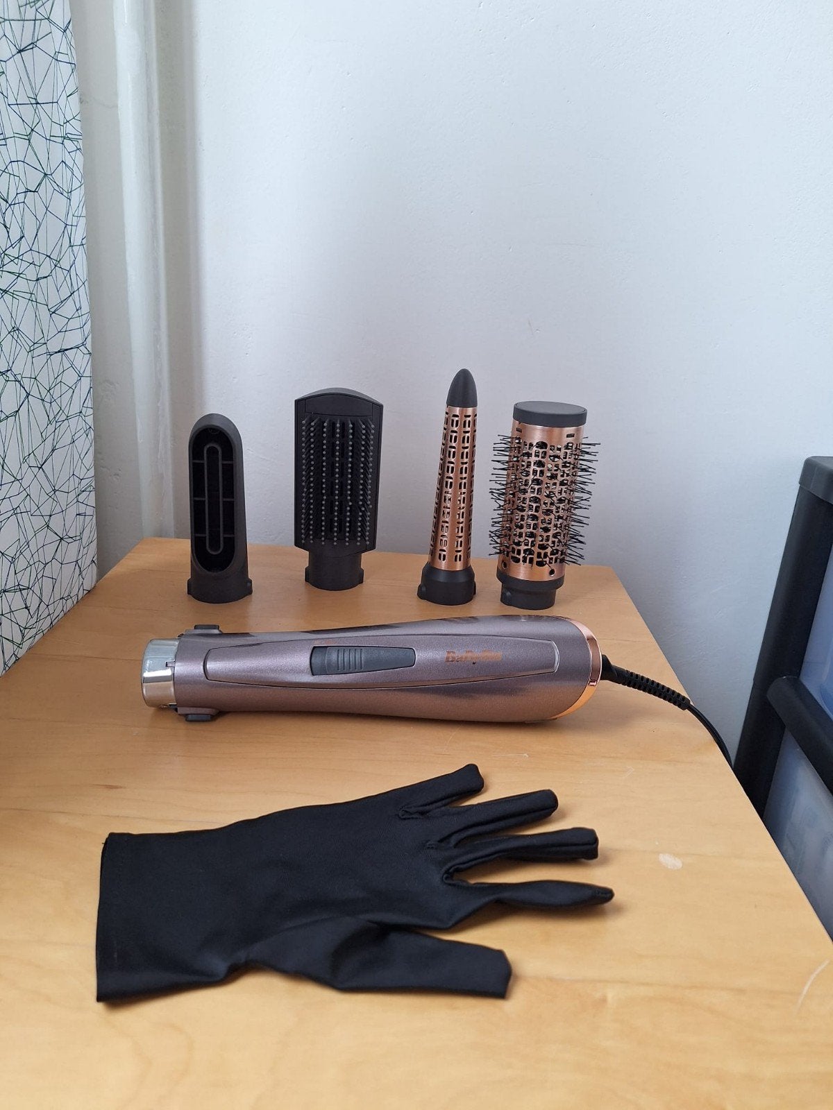 BaByliss Föhnborstel en BCC Stijltang Set, Ophalen, Zo goed als nieuw, Haarverzorging