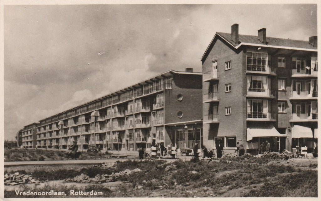 Rotterdam   Vredenoordlaan, Ophalen of Verzenden, 1940 tot 1960, Gelopen, Zuid-Holland