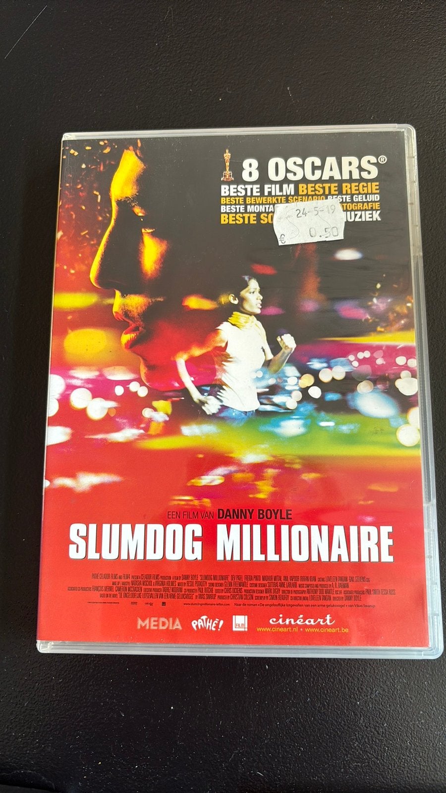 DVD Slumdog Millionaire, Alle leeftijden, Ophalen of Verzenden, Zo goed als nieuw, Overige gebieden