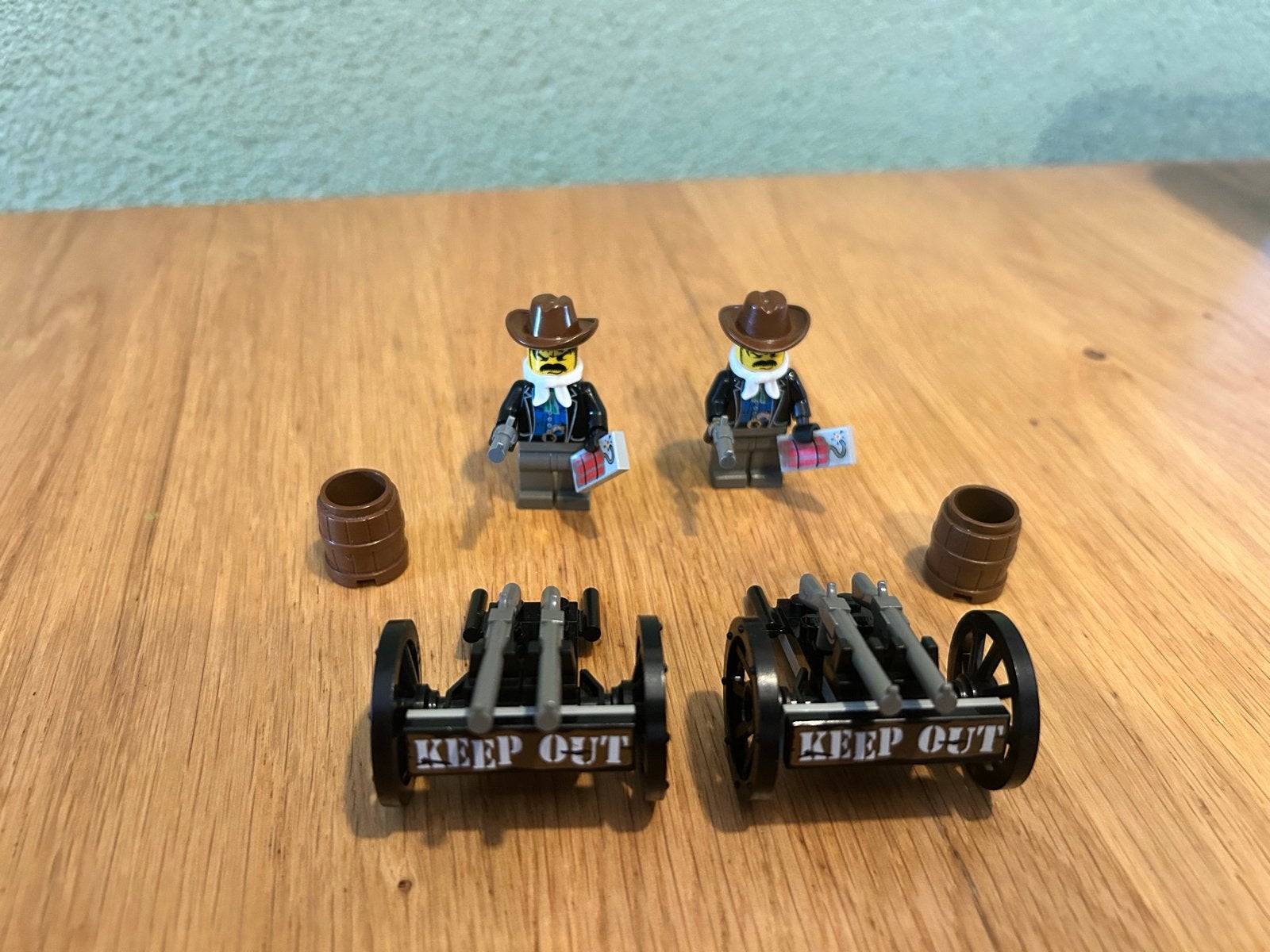 Lego Western 6790 Bandits Secret Hideout 2x, Ophalen of Verzenden, Gebruikt