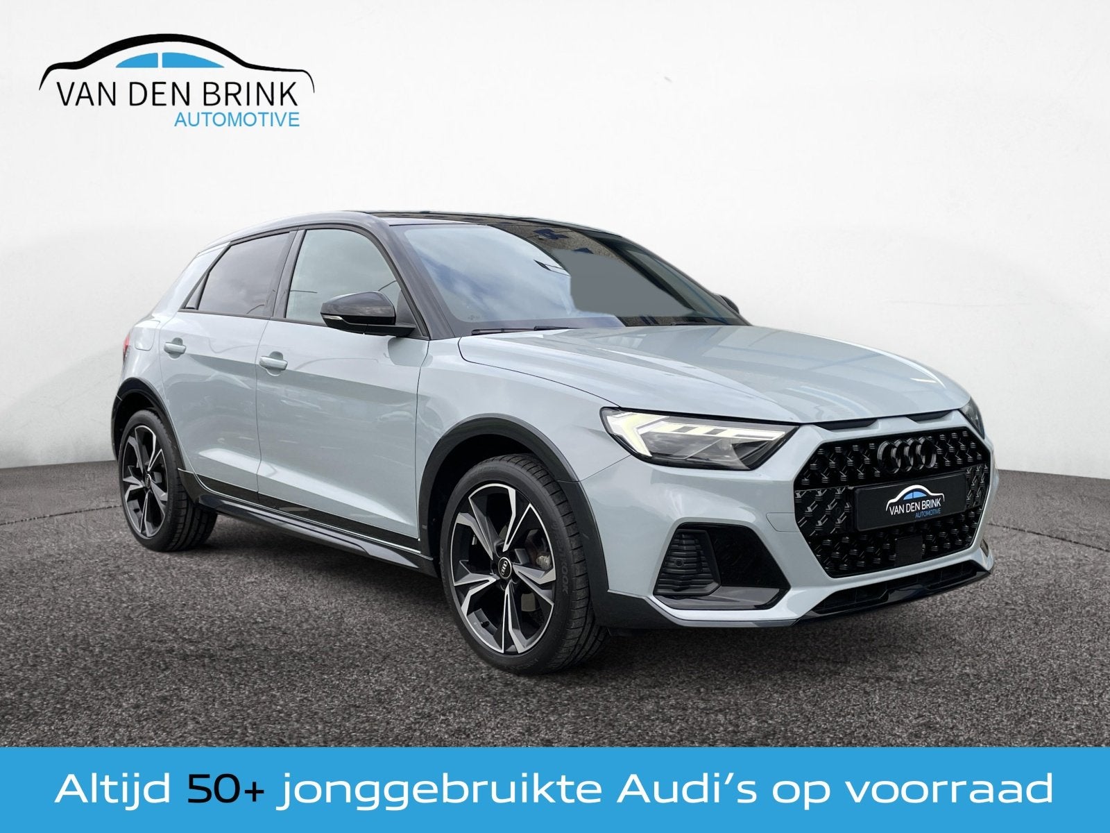 Audi A1 allstreet 30 TFSI S-line Black Ed. Pijl grijs, Automatische klimaatregeling, Leder en Stof, Origineel Nederlands, Bedrijf