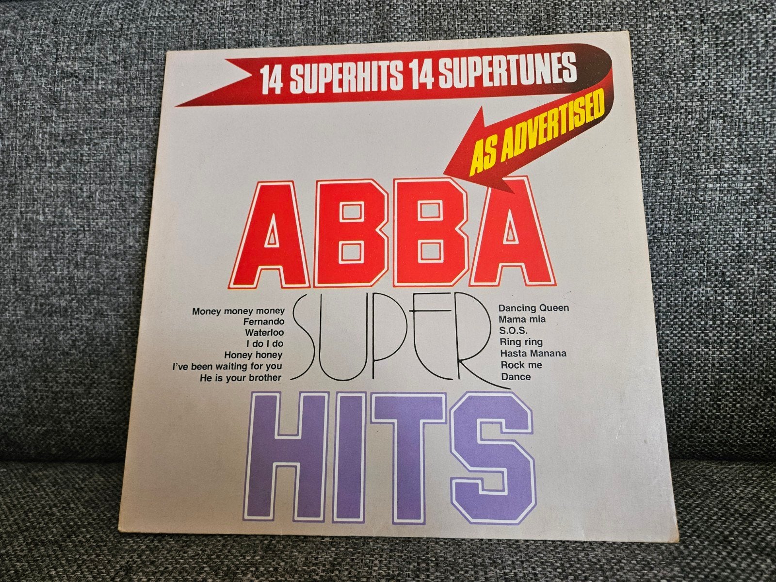 ABBA Super Hits LP, Cd's en Dvd's, Vinyl | Pop, LP, Gebruikt, Pop, Ophalen of Verzenden