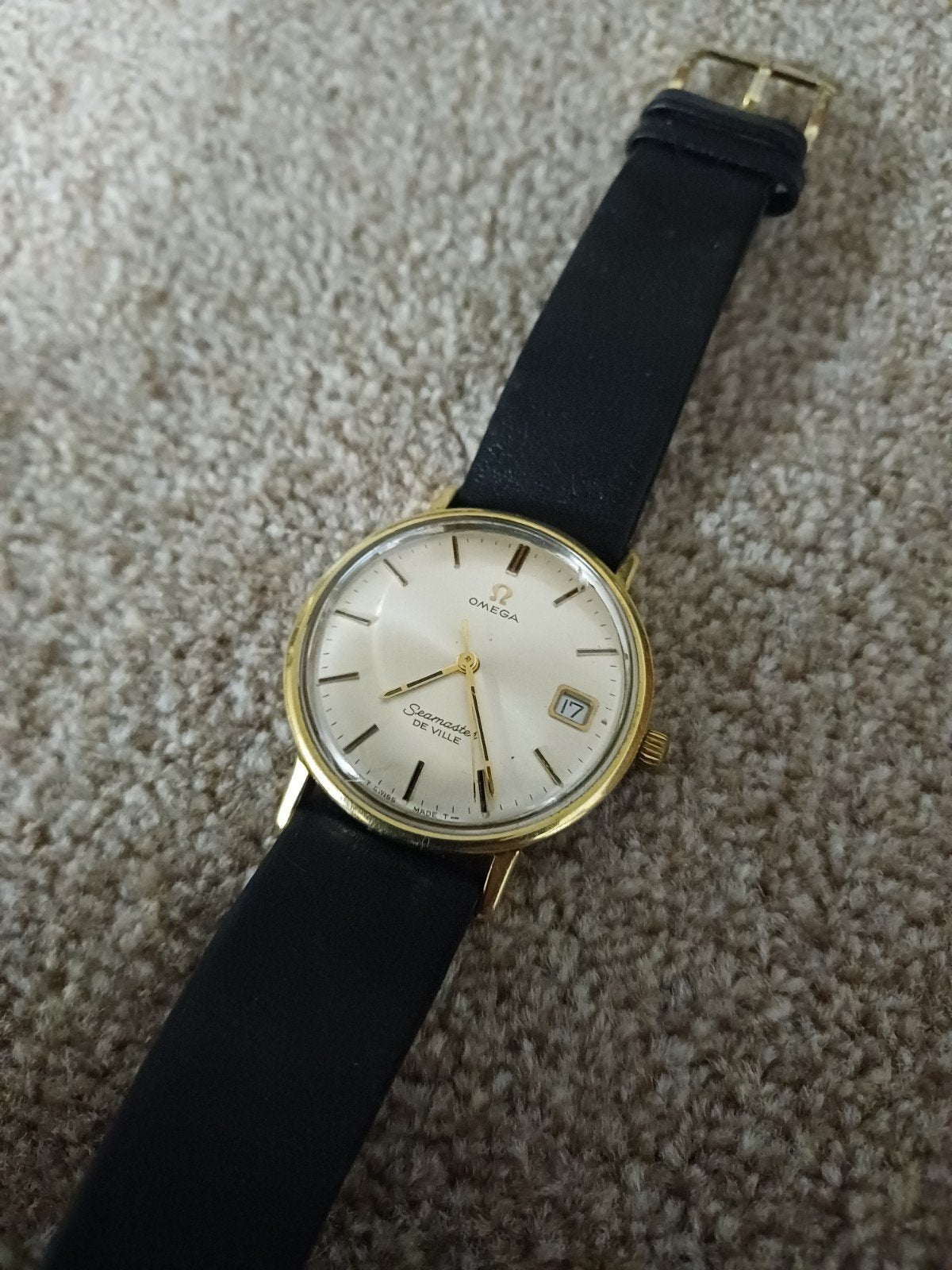 Omega Seamaster De Ville Automaat, Sieraden, Tassen en Uiterlijk, Horloges | Antiek, Met bandje, Polshorloge, Omega, Goud