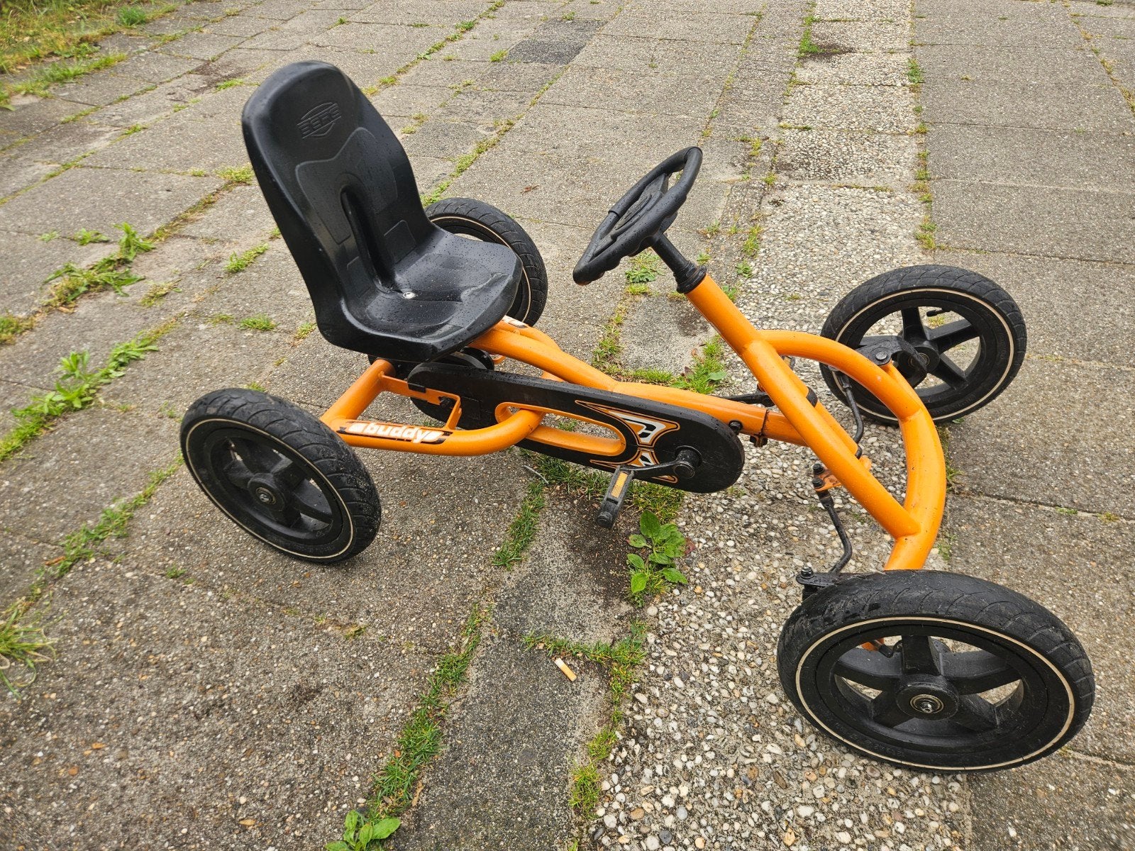 BERG Buddy skelter - Oranje, Kinderen en Baby's, Speelgoed | Buiten | Voertuigen en Loopfietsen, Ophalen of Verzenden, Gebruikt