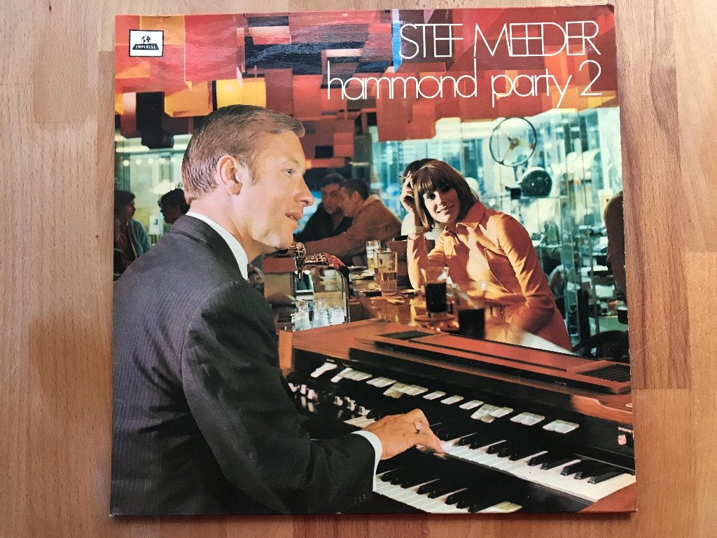Stef Meeder - Hammond Party 2 LP (1970), Cd's en Dvd's, Vinyl | Overige Vinyl, LP, Gebruikt, Verzenden, 12 inch
