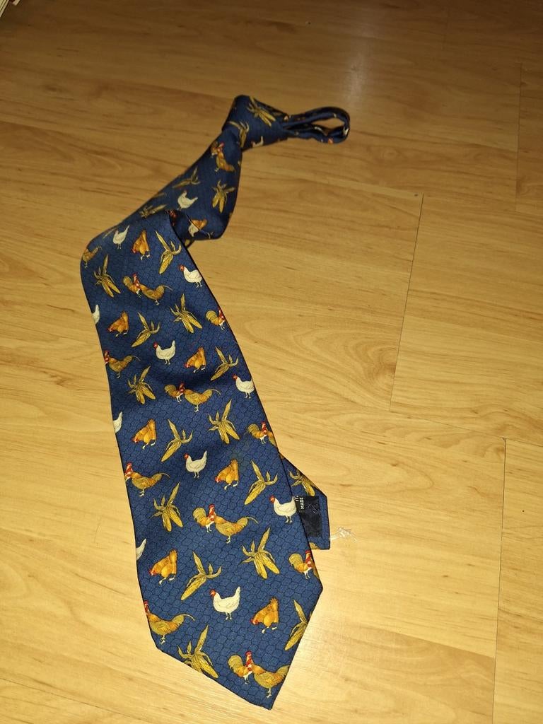 Zeer mooie Yves Saint Laurent stropdas, Zo goed als nieuw, Met patroon, Yves Saint Laurent, Verzenden