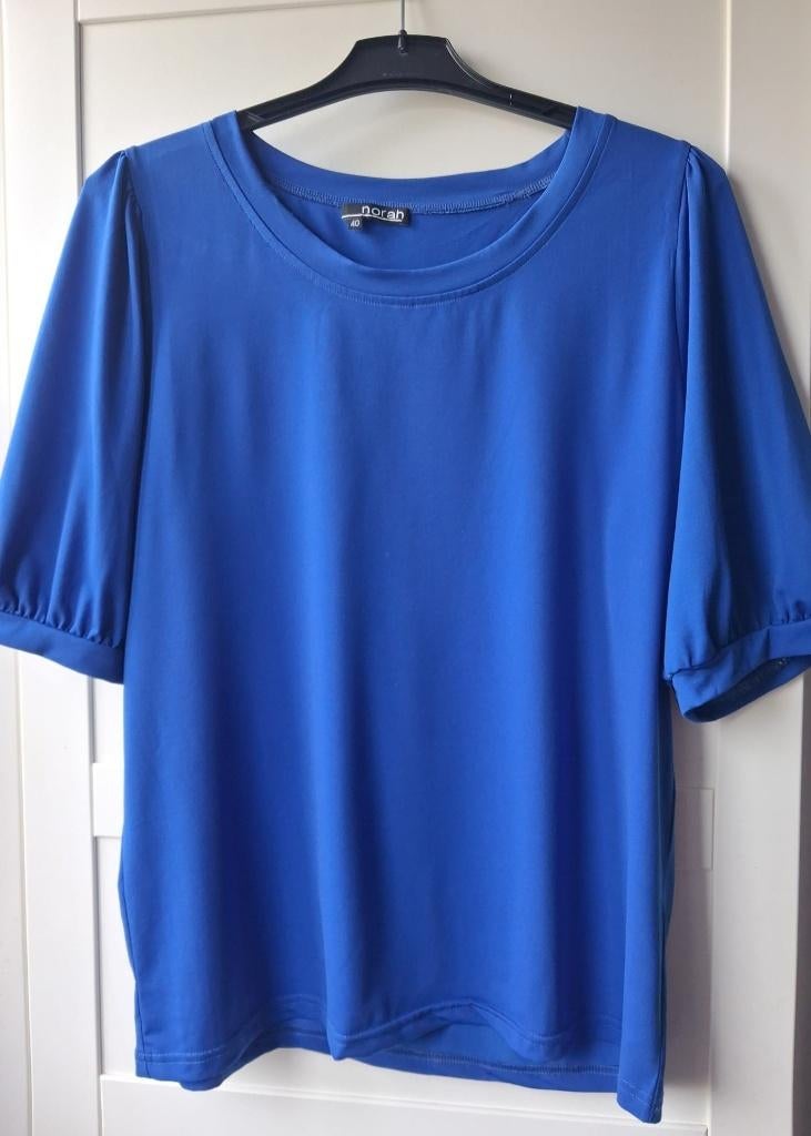Kobalt blauwe top Norah maat 40, Maat 38/40 (M), Blauw, Ophalen of Verzenden, Zo goed als nieuw