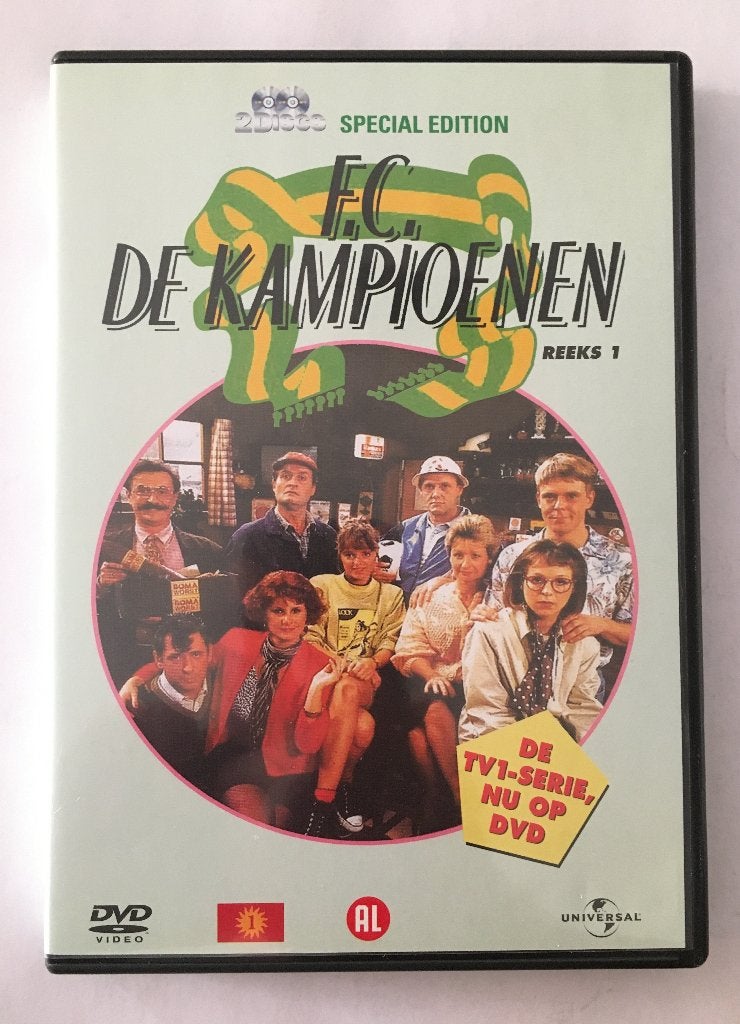 F.C. De Kampioenen - Reeks 1 (Special Edition DVD), Seizoen 1, Alle leeftijden, Zo goed als nieuw, Komedie