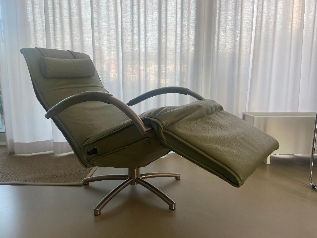 Jori  Mensana relax fauteuil, Ophalen, Gebruikt, 50 tot 75 cm, Leer