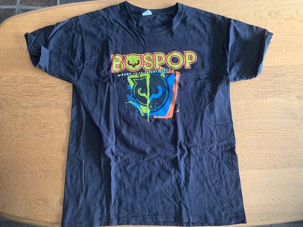 Bospop T shirt 2024, Ophalen of Verzenden, Nieuw, Maat 48/50 (M), Blauw