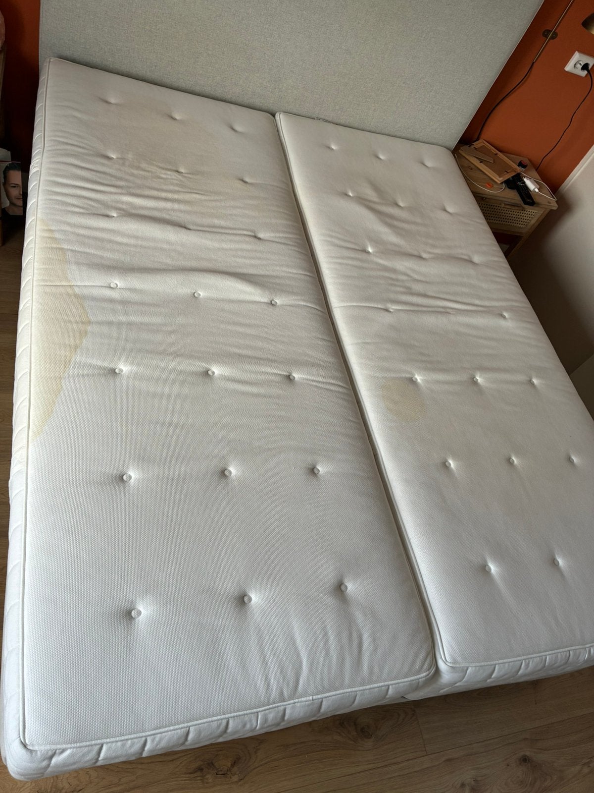 2 gratis ikea matrassen, Ophalen, Gebruikt, Eenpersoons, 80 cm