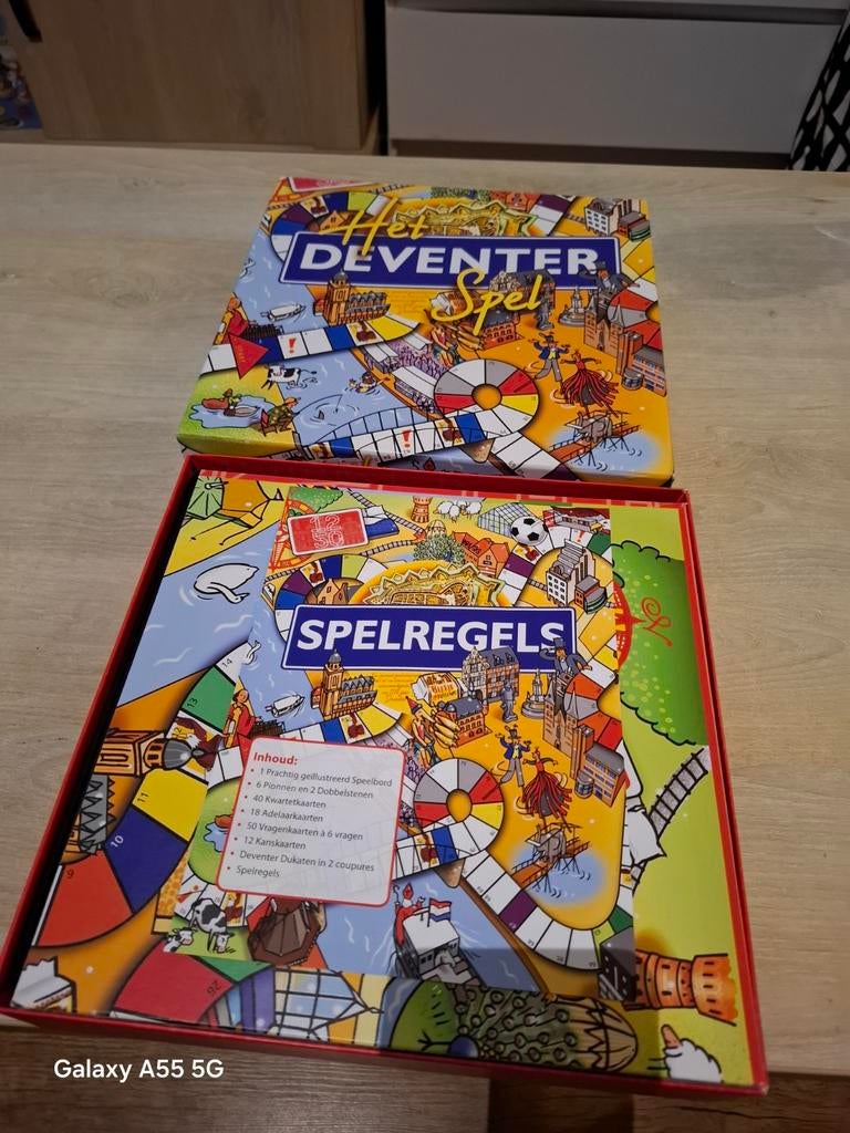 Het Deventer Spel - Compleet Bordspel, Hobby en Vrije tijd, Gezelschapsspellen | Bordspellen, Onbekend@voorbeeld.com, Onbekend