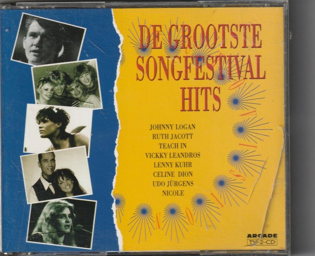 De grootste songfestival hits (2CD), Cd's en Dvd's, Cd's | Verzamelalbums, Ophalen of Verzenden, Gebruikt, Pop