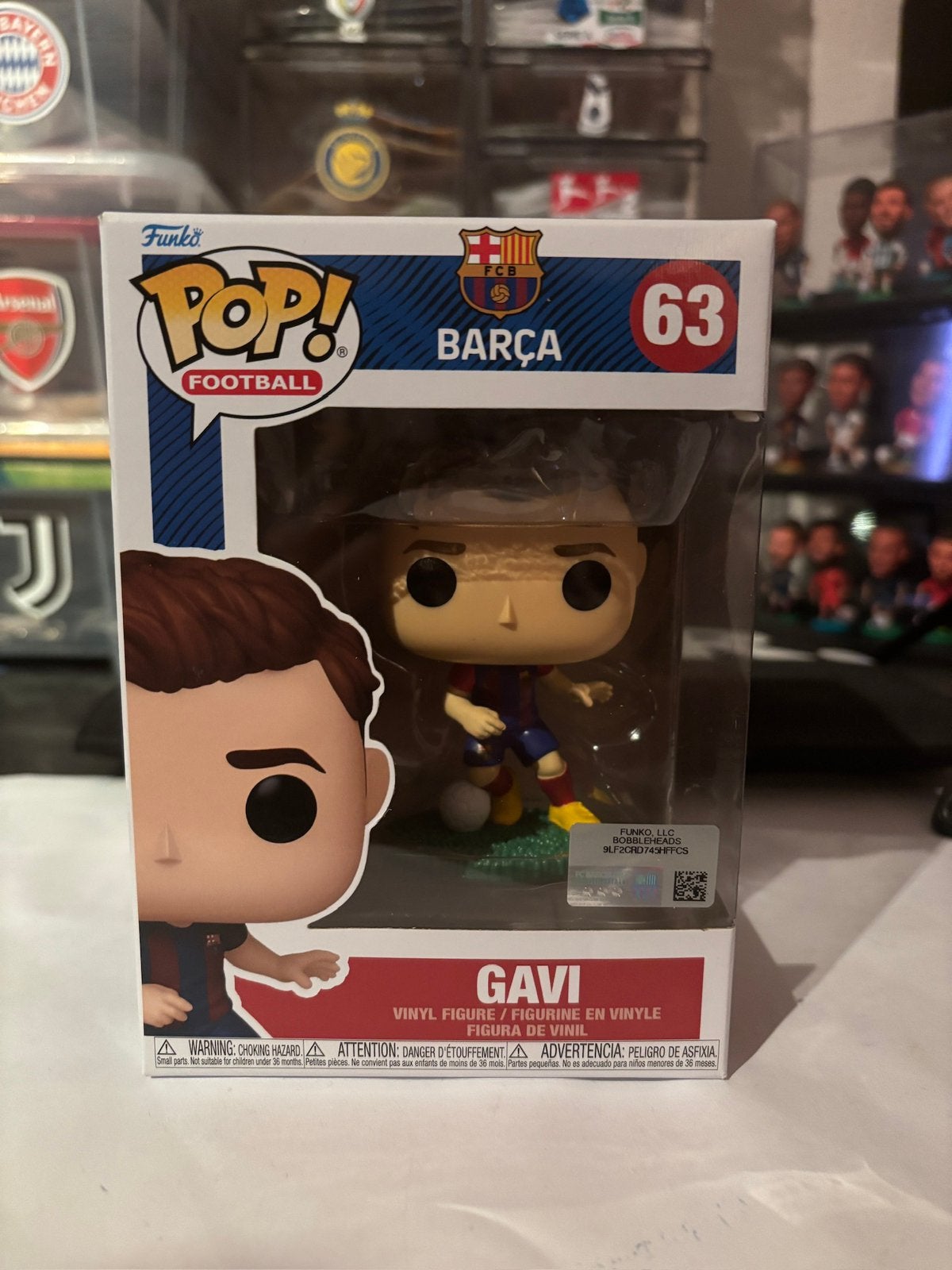 Funko pop gavi - FC Barcelona, Ophalen of Verzenden, Nieuw
