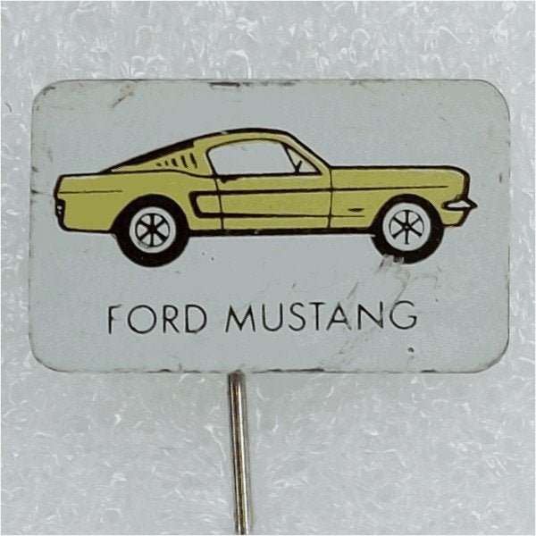 SP1211 Speldje Ford Mustang, Verzamelen, Ophalen of Verzenden, Gebruikt, Overige onderwerpen