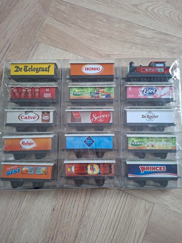 Treintjes spaaractie jaren 90, Spar, Ophalen of Verzenden