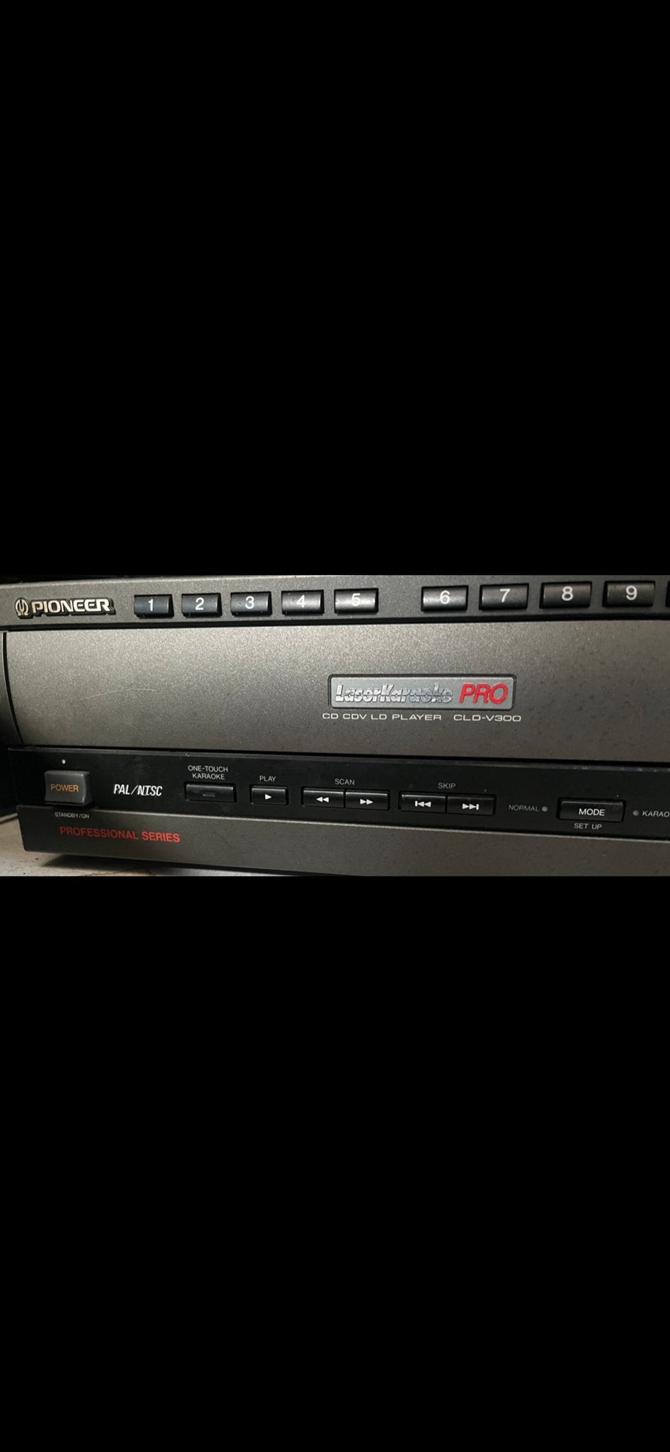 Pioneer CLD-V300 LaserDisc Karaoke Speler - Professionele Se, Ophalen, Gebruikt, Speler
