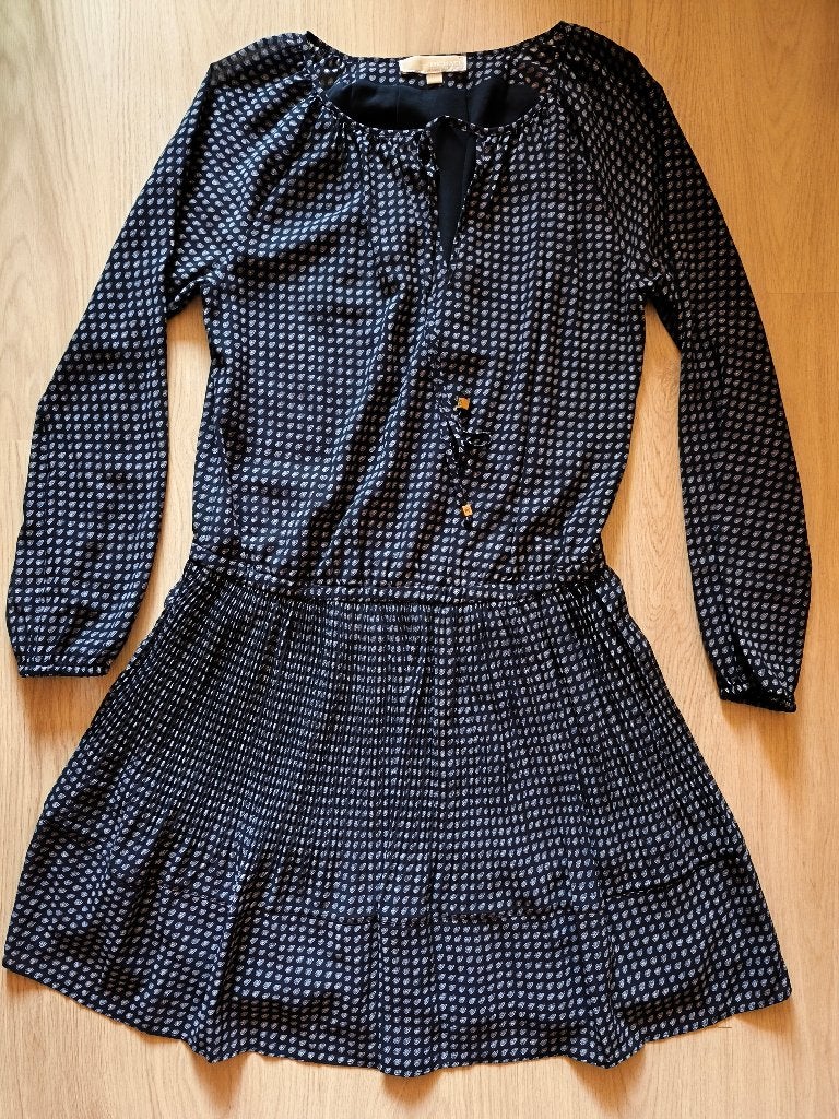 Mooie jurk van Michael Kors, maat M, Maat 38/40 (M), Michael Kors, Blauw, Ophalen of Verzenden