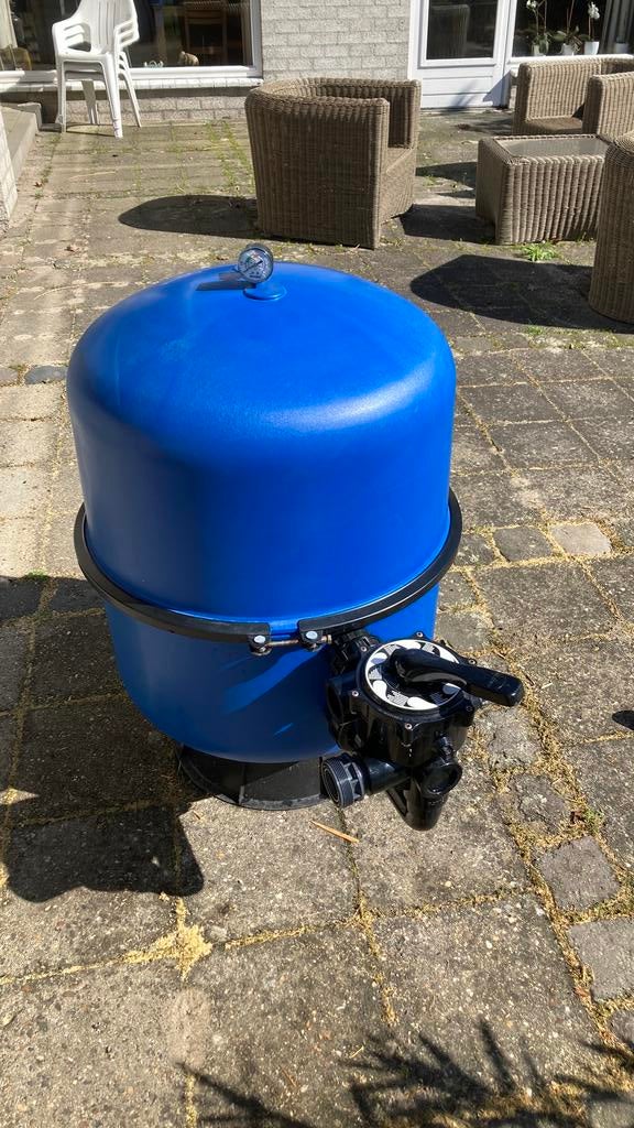Groot zandfilter zwembad, Ophalen, Zo goed als nieuw, Filter