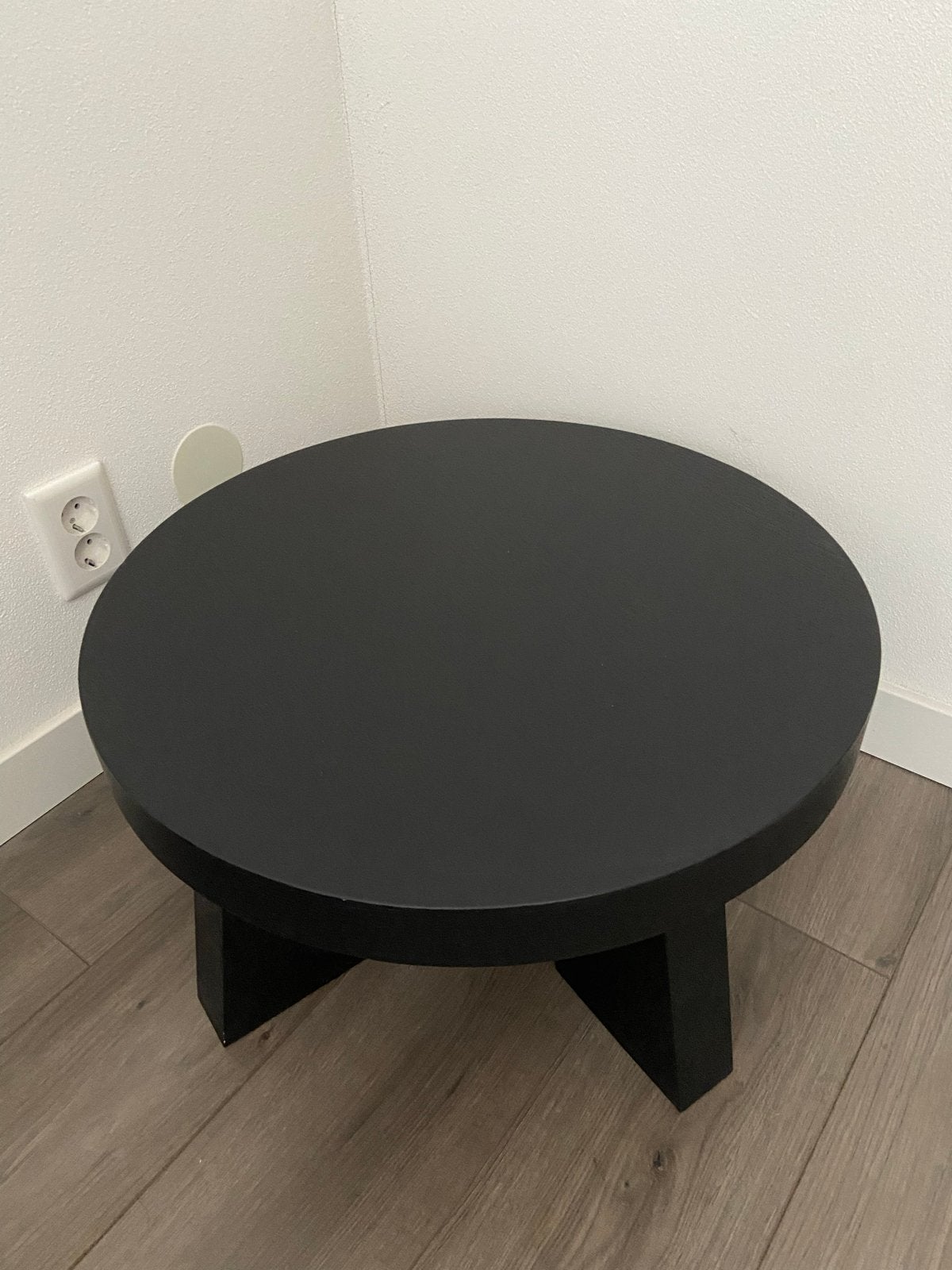 Keijser&Co Big Top salontafel zwart, Ophalen, Gebruikt, Rond, 50 tot 100 cm