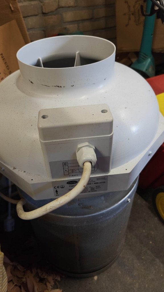 Can-Fan RK 160/460 m³/h Afzuiger/Ventilator, Doe-het-zelf en Verbouw, Ophalen, Gebruikt, Ventilator en Afzuiger