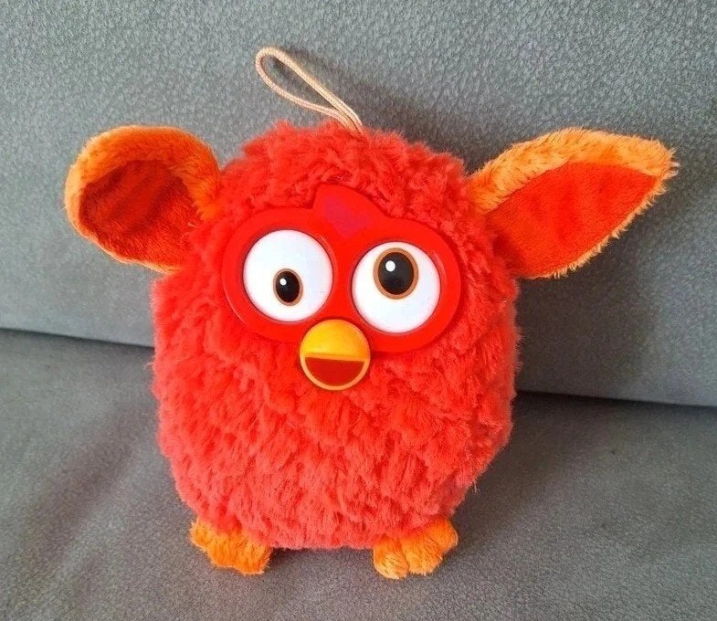 Hasbro Furby knuffel oranje pluche 2013, Oranje, Overige merken, Overige karakters, Overige typen