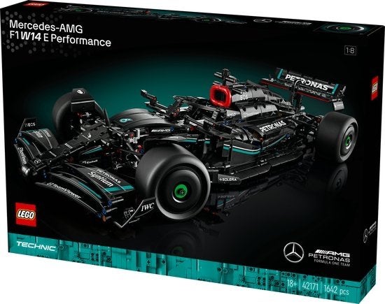LEGO Technic Mercedes-AMG F1 W14 E Performance 42171, Inclusief instructies, Lego, Ophalen of Verzenden, Zo goed als nieuw