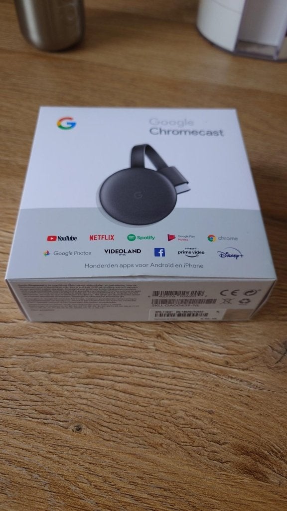 Google Chromecast nc2-6a5 3e generatie, Ophalen of Verzenden, Zo goed als nieuw, HDMI