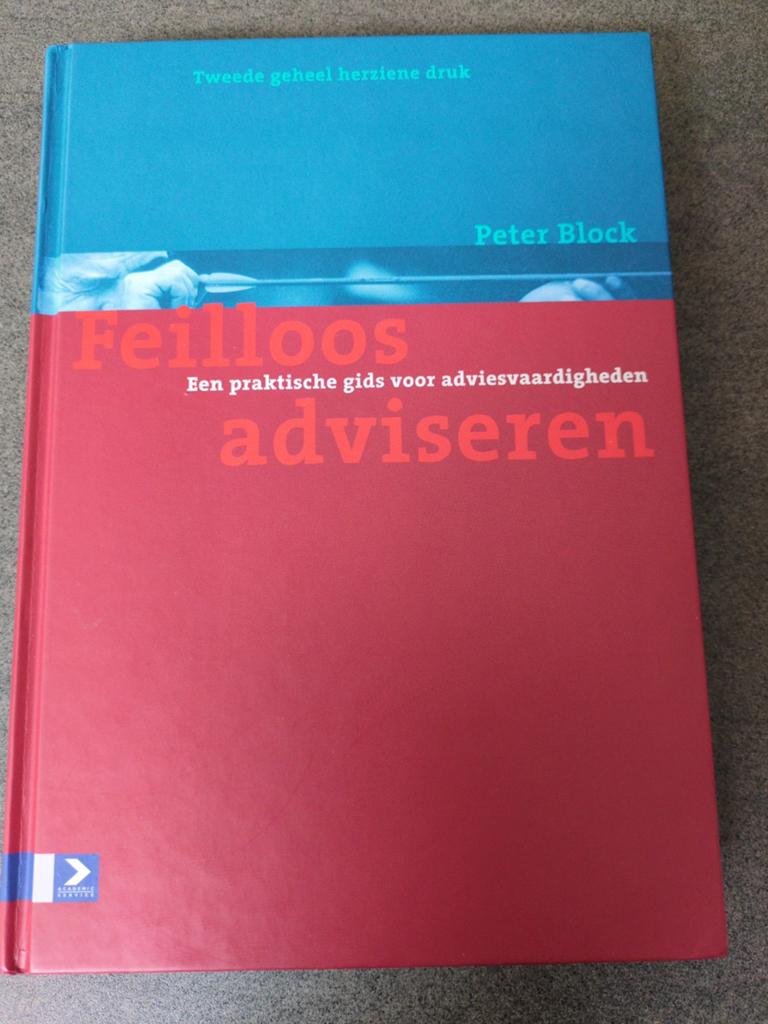 P. Block - Feilloos adviseren, Boeken, P. Block, Ophalen of Verzenden, Management, Zo goed als nieuw