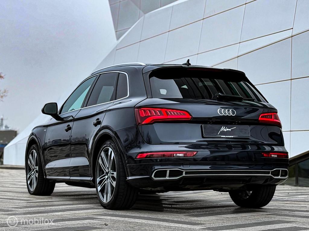 Audi SQ5 3.0 TFSI SQ5 quattro S-Line |Pano |B&O |HUD | Sfeer, Automaat, Gebruikt, 2995 cc, Blauw