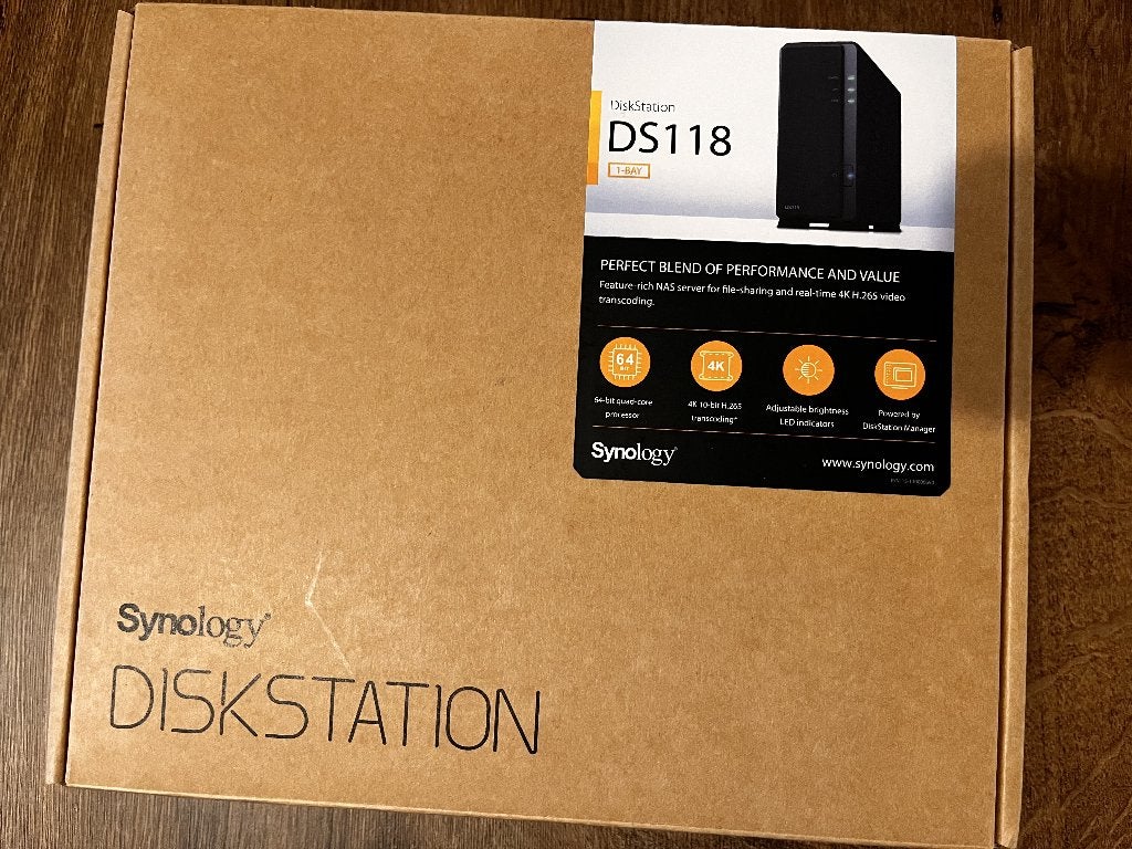 Synology DS118 NAS, Ophalen of Verzenden, Zo goed als nieuw