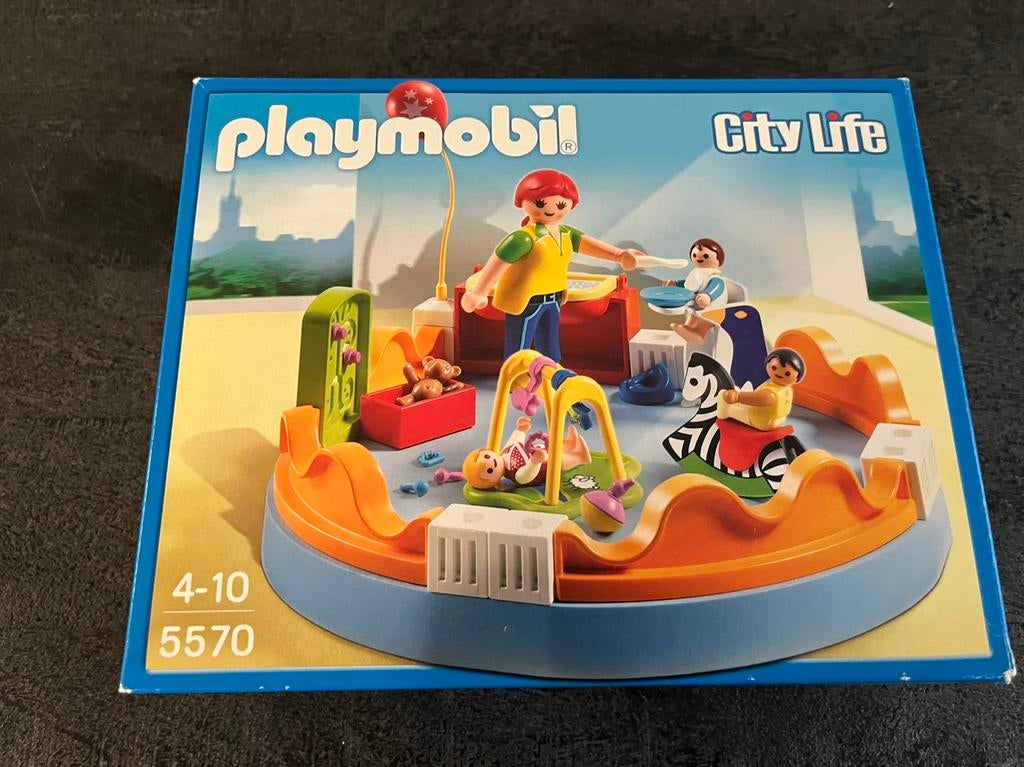 Playmobil 5570 kinderdagverblijf compleet, Ophalen, Zo goed als nieuw, Complete set