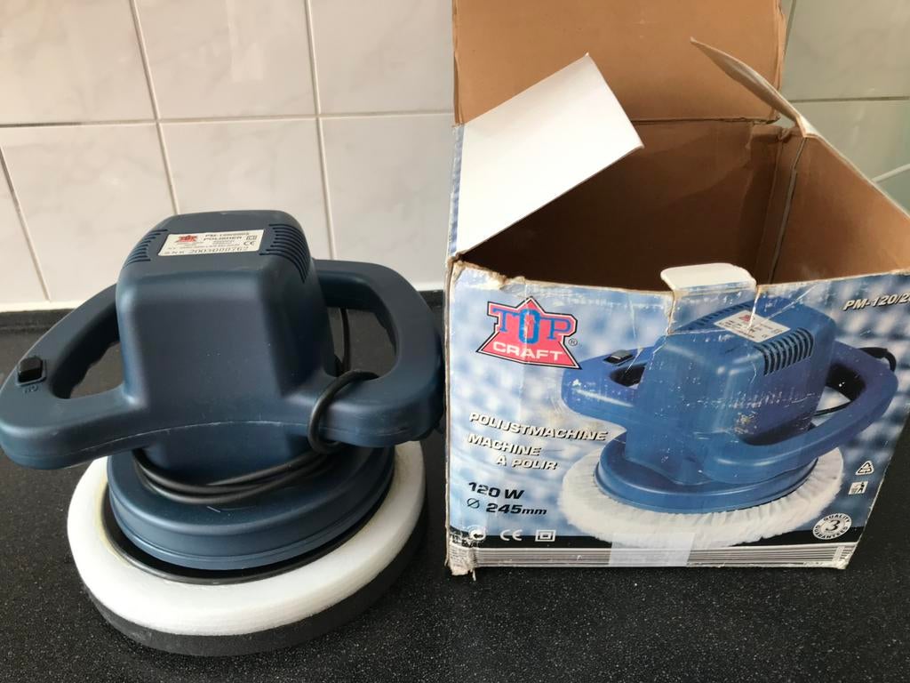 Auto poetsmashine / polisher, Ophalen