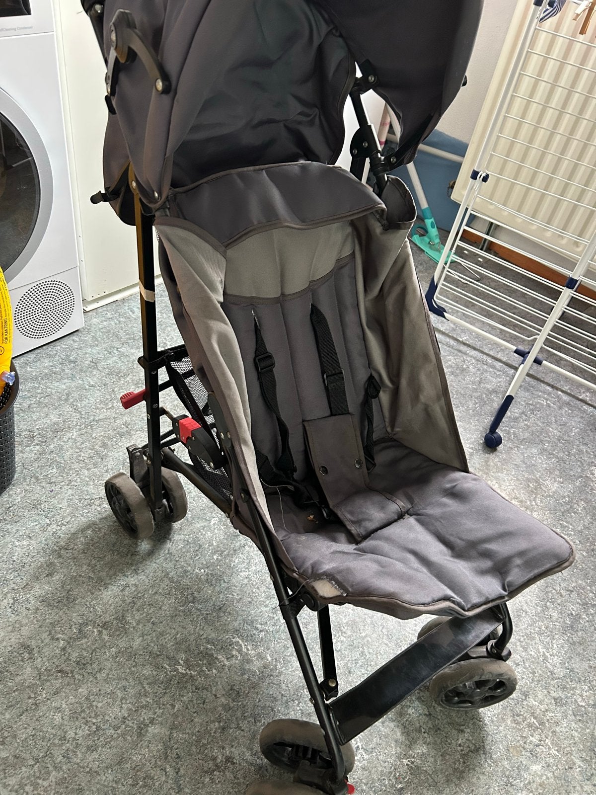 Compacte en handige buggy - Ideaal voor onderweg!, Ophalen of Verzenden, Gebruikt, Overige merken, Verstelbare rugleuning