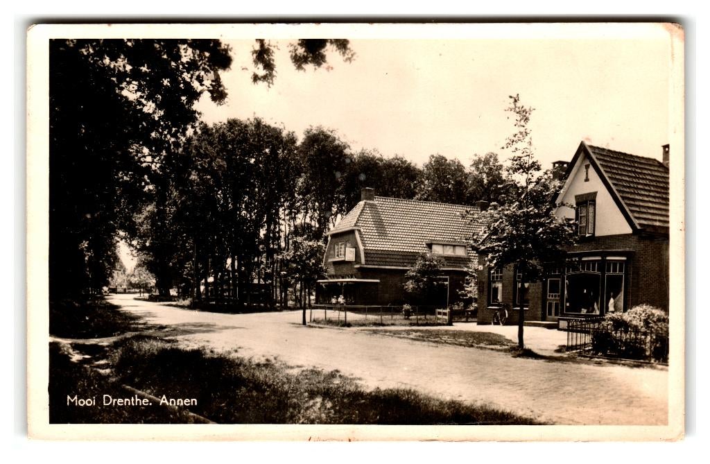 Annen, Mooi Drenthe, Verzamelen, Ansichtkaarten | Nederland, Gelopen, Drenthe, 1940 tot 1960, Verzenden