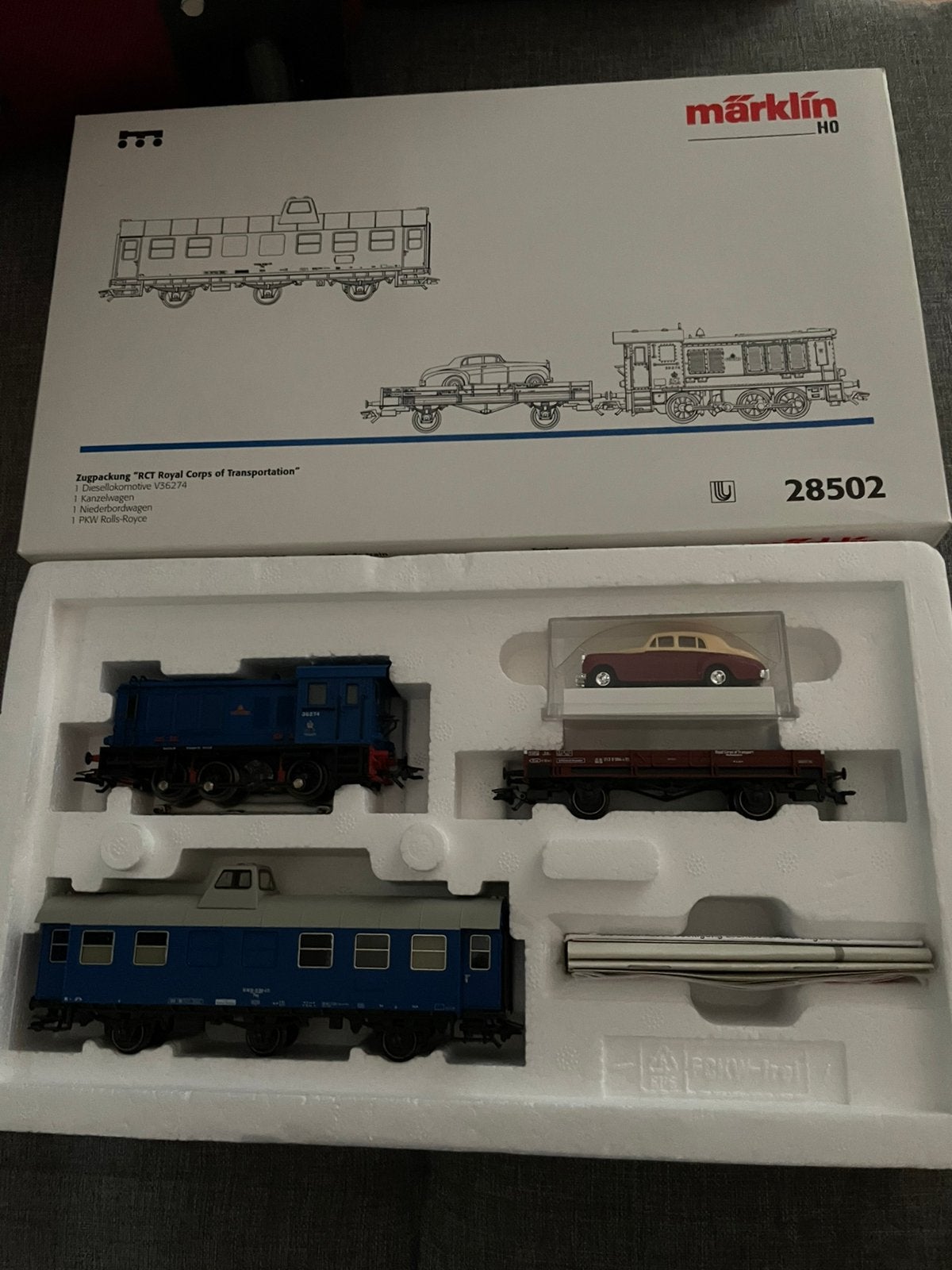 Marklin 28502 treinset Royal Corps digitaal, Wisselstroom, Treinset, Ophalen of Verzenden, Zo goed als nieuw