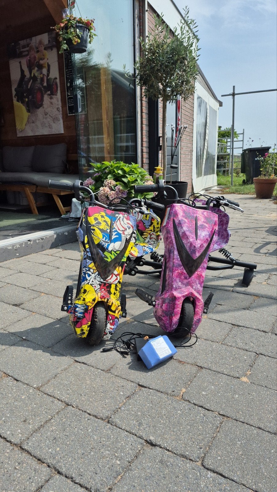 Elektrische Drift Trike (E-scooter), Fietsen en Brommers, Steps, Gebruikt, Overige typen, Ophalen